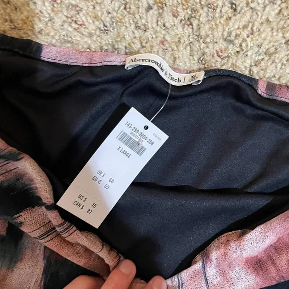 Abercrombie & Fitch Mesh Midi Skirt & Tank Set XL - Picture 12 of 13